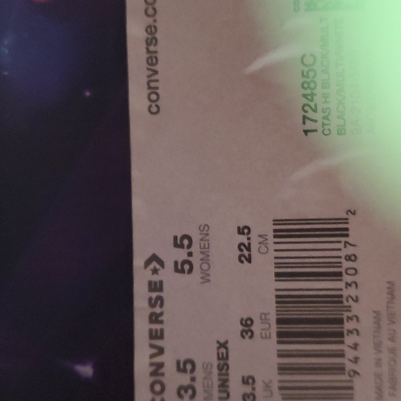 Converse x Space Jam: A New Legacy Chuck Taylor All Star Hi,  172485C - Picture 11 of 14